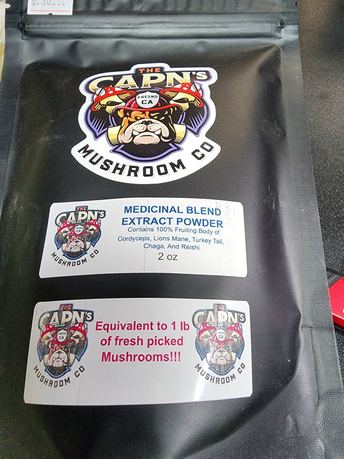 Medicinal Blend EXTRACT Powder - The CAPN's Mushroom Company