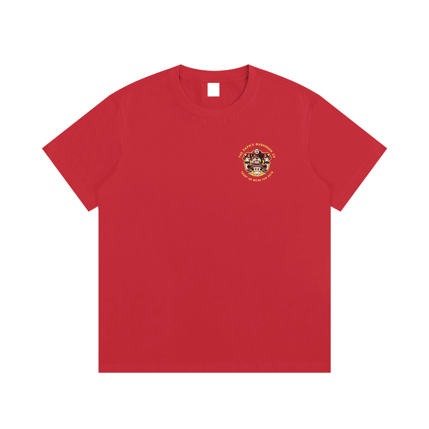 CAPN's Fun Guy/Classic Bulldog Red T-Shirt