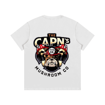 CAPN's Fun Guy/Classic Bulldog White T-Shirt