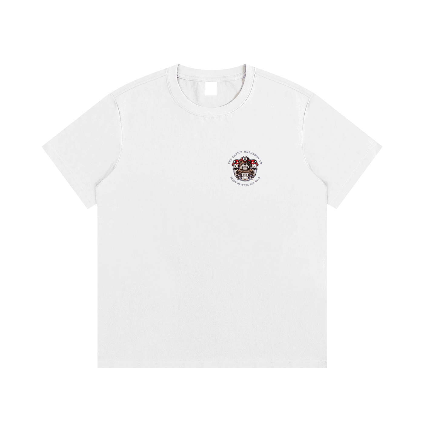 CAPN's Fun Guy/Classic Bulldog White T-Shirt