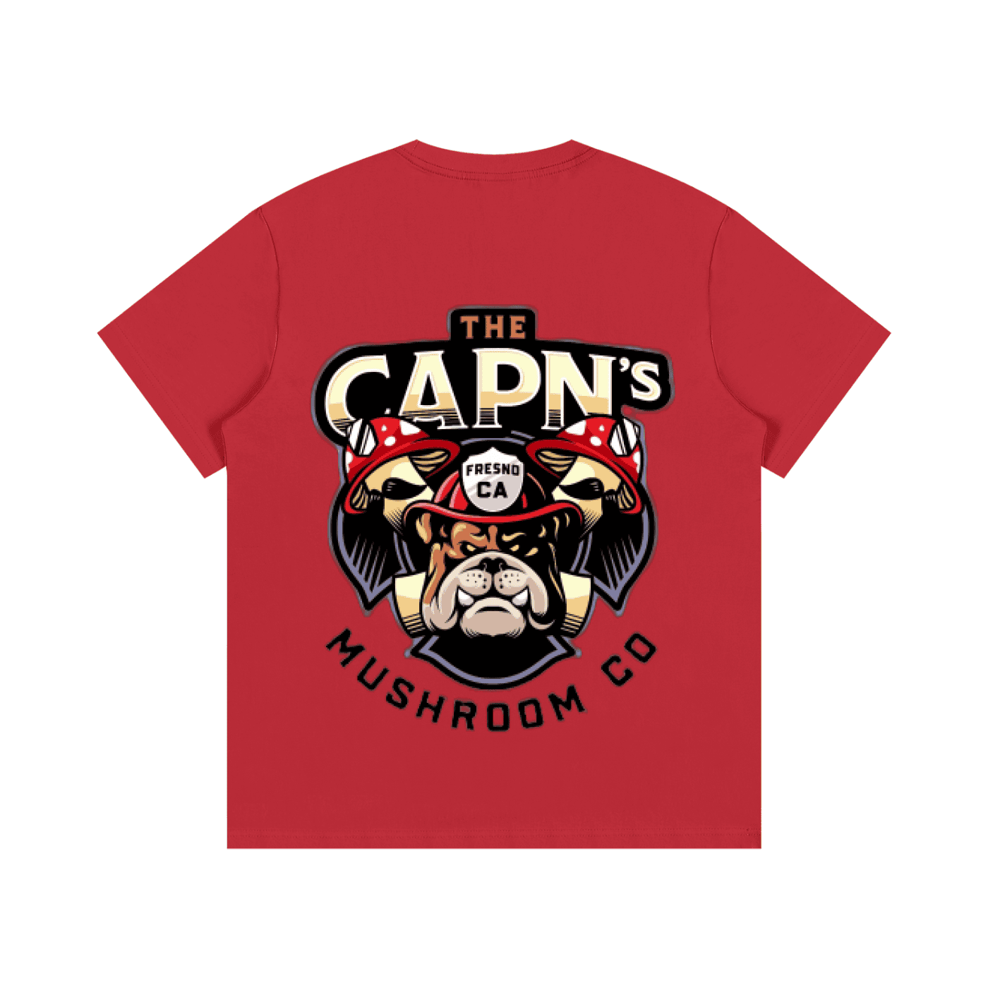 CAPN's Fun Guy/Classic Bulldog Red T-Shirt
