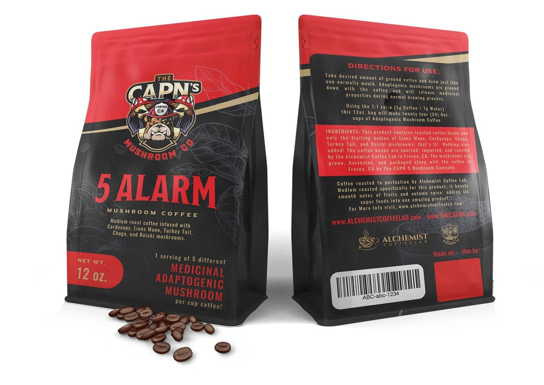 Adaptogenic Mushroom Coffee In Fresno,Ca – The CAPN's Mushroom Company