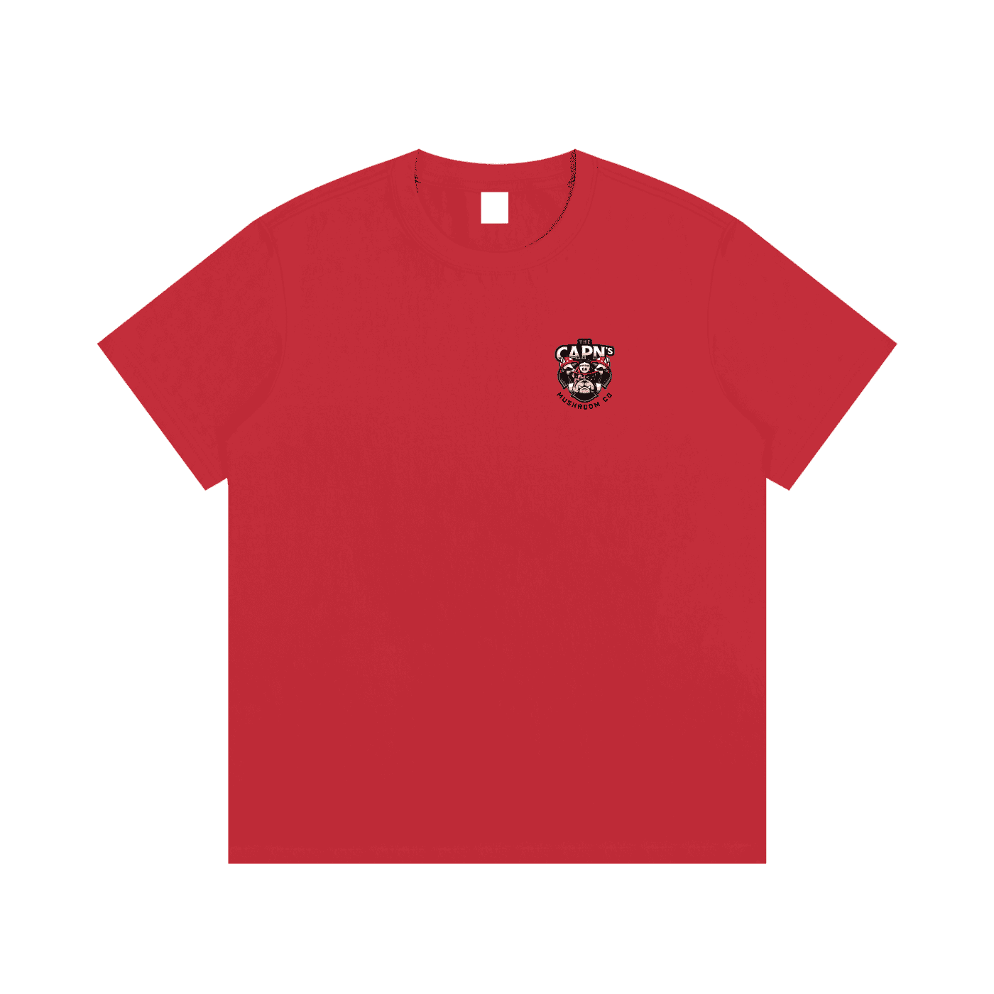 CAPN's Classic Bulldog/Fun Guy Red T-Shirt