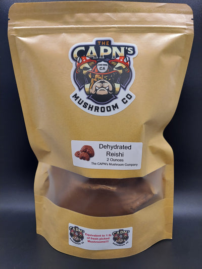 Fresh Dehydrated Mushrooms Packages - The CAPN's Mushroom Company