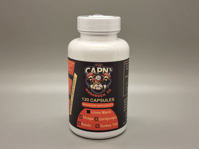 Medicinal Mushroom Extract Capsules - The CAPN's Mushroom Company
