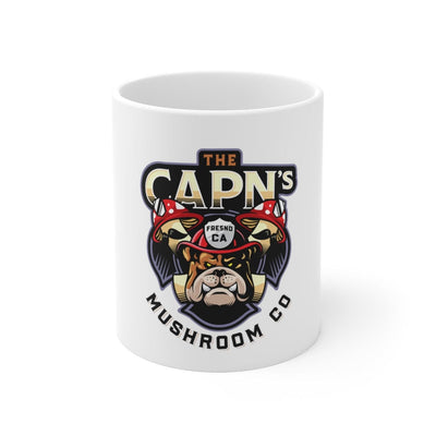 Ceramic Mug 11oz - The CAPN's Mushroom Company