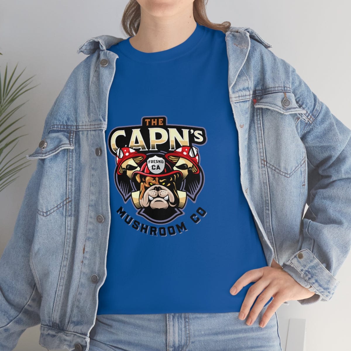 The CAPN's Unisex Heavy Cotton Tee - The CAPN's Mushroom Company