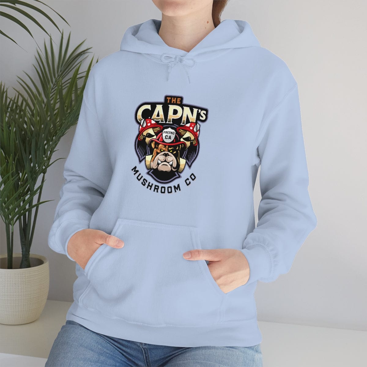 Unisex Heavy Blend™ Hooded Sweatshirt - The CAPN's Mushroom Company